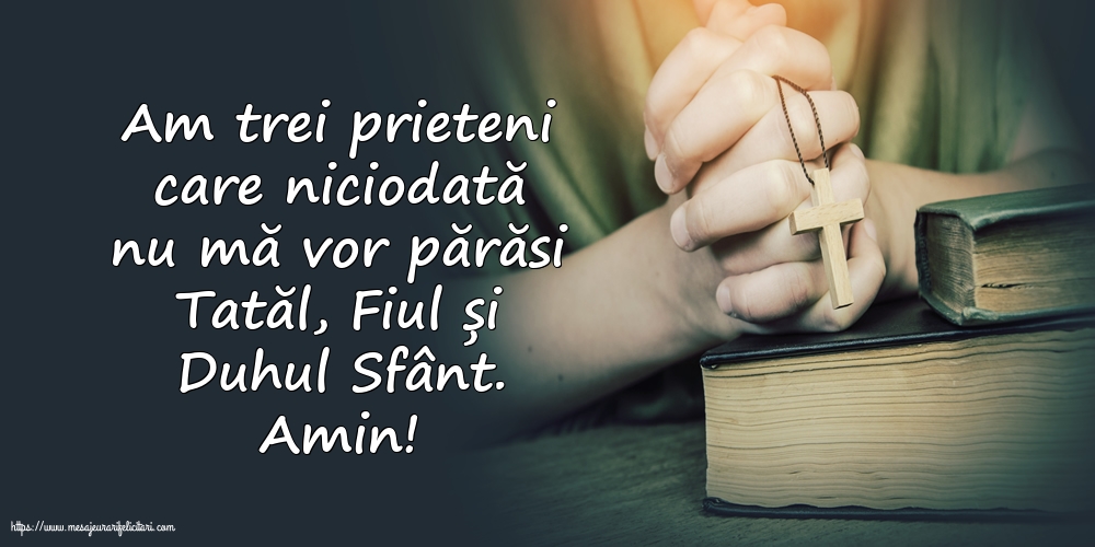Religioase Amin! Tatăl, Fiul și Duhul Sfânt