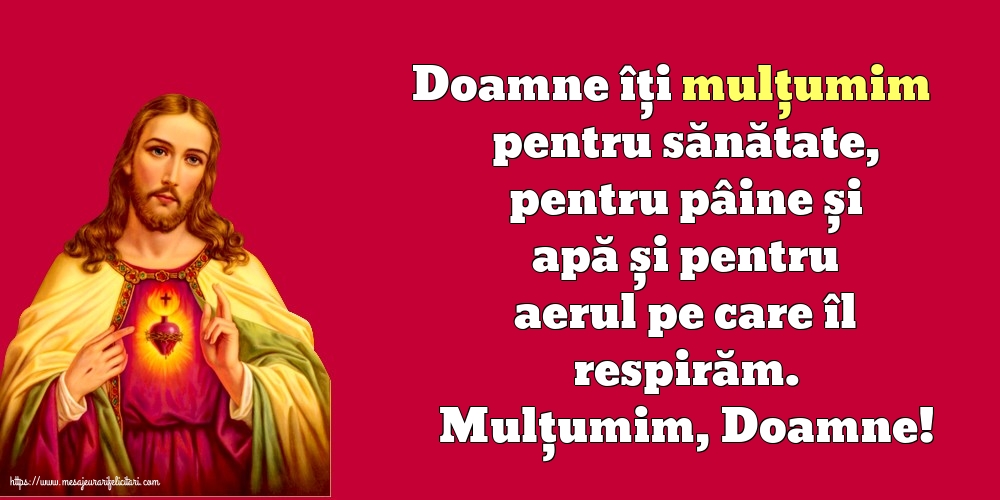 Religioase Mulțumim, Doamne!