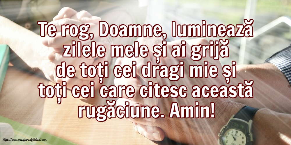 Religioase O rugăciune frumoasă