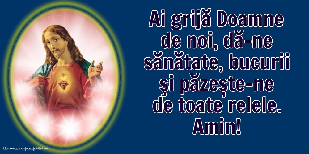 Religioase Amin! Ai grijă Doamne de noi