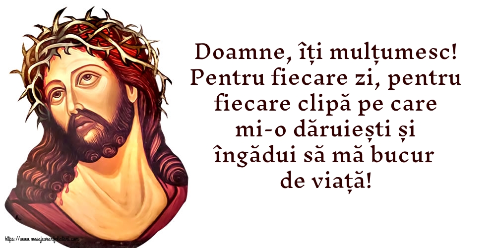 Religioase Doamne, îți mulțumesc!