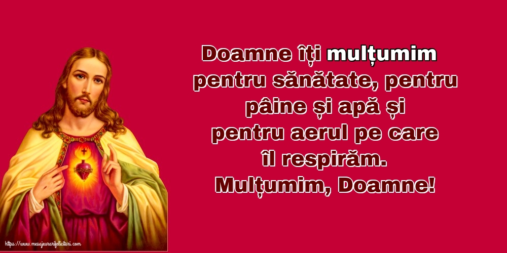 Religioase Mulțumim, Doamne!