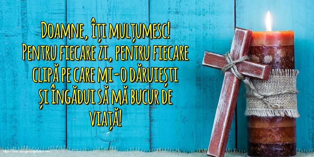 Religioase Doamne, îți mulțumesc!