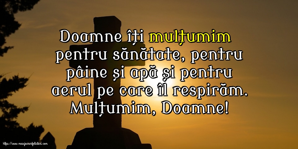 Religioase Mulțumim, Doamne!
