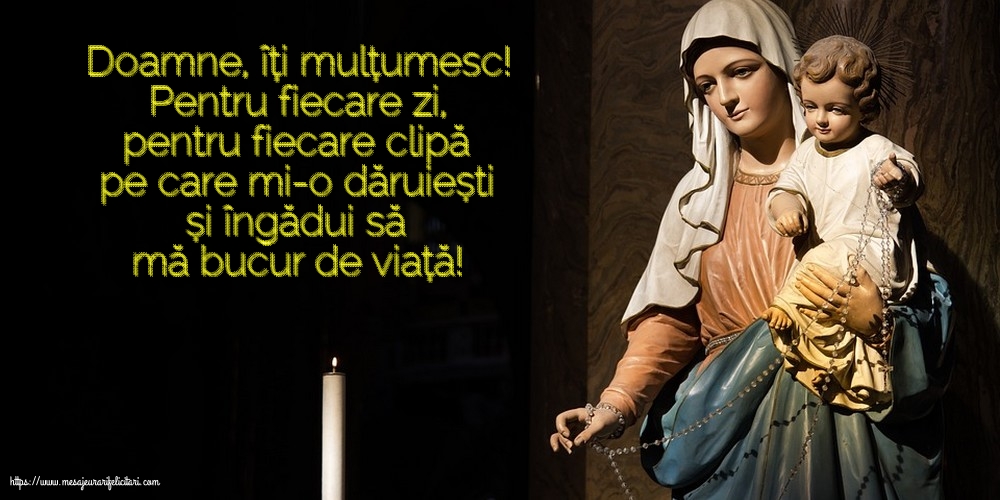 Religioase Doamne, îți mulțumesc!