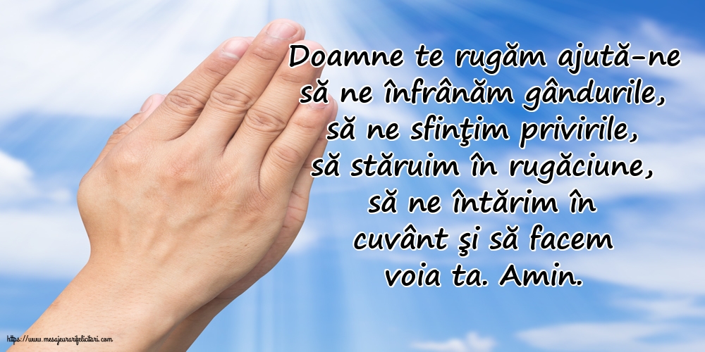 Religioase Doamne te rugăm ajută-ne...