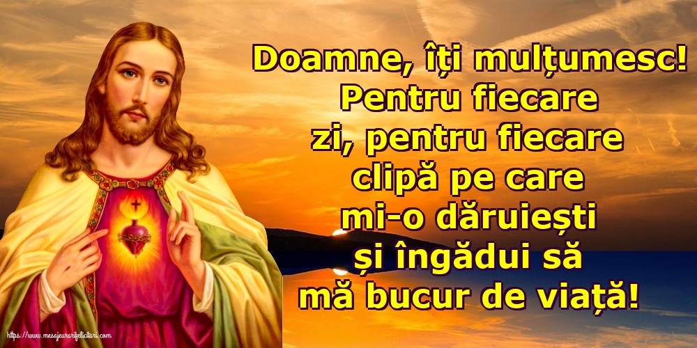Religioase Doamne, îți mulțumesc!