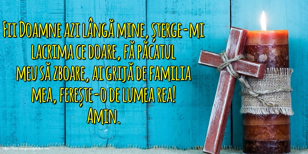 Religioase Fii Doamne azi lângă mine