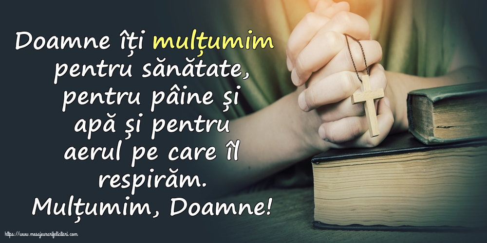 Religioase Mulțumim, Doamne!