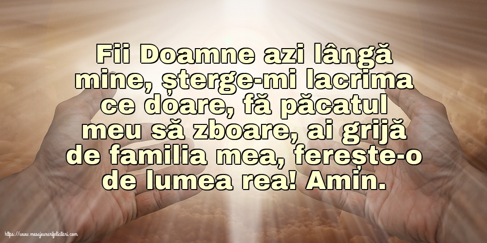 Religioase Fii Doamne azi lângă mine