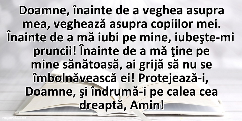 Rugăciunea unei mame