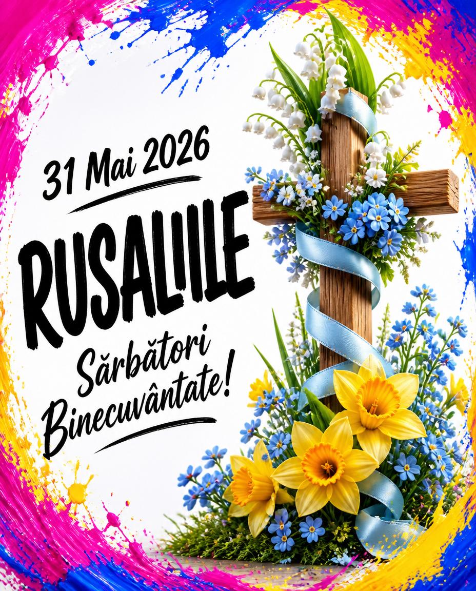 31 Mai 2026 Rusaliile
