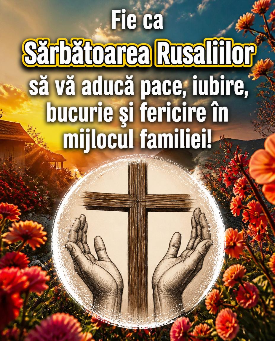 31 Mai 2026 Rusaliile