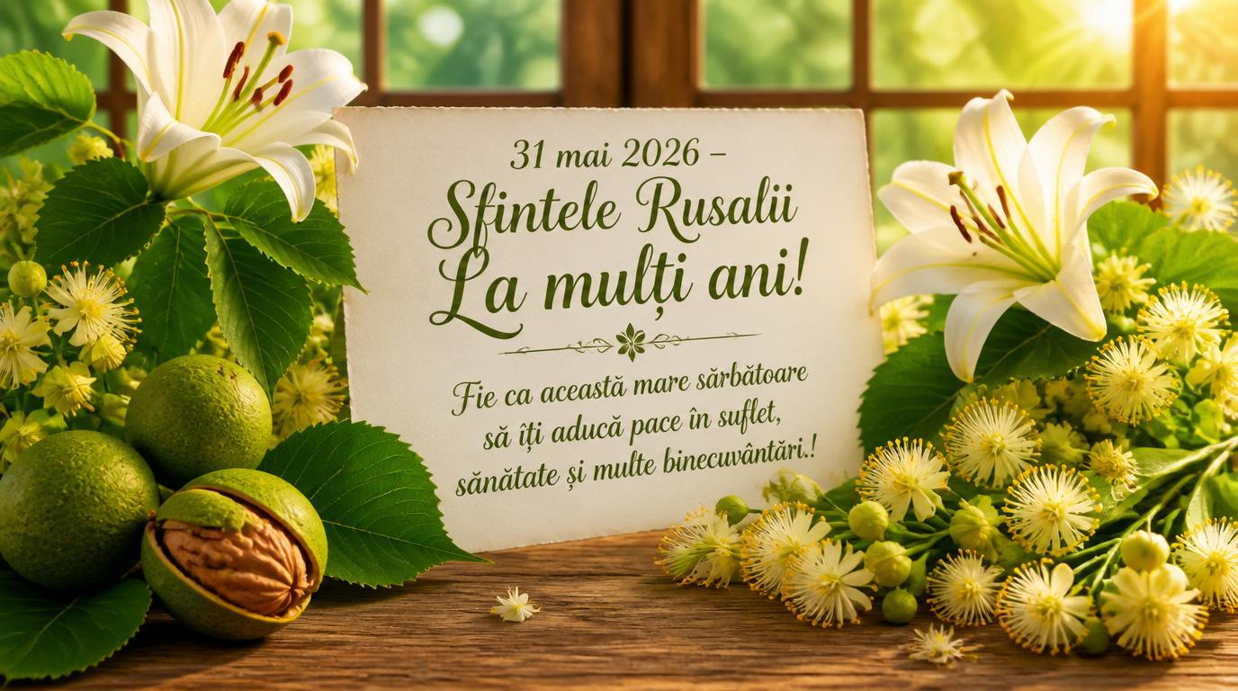 31 Mai 2026 Rusaliile