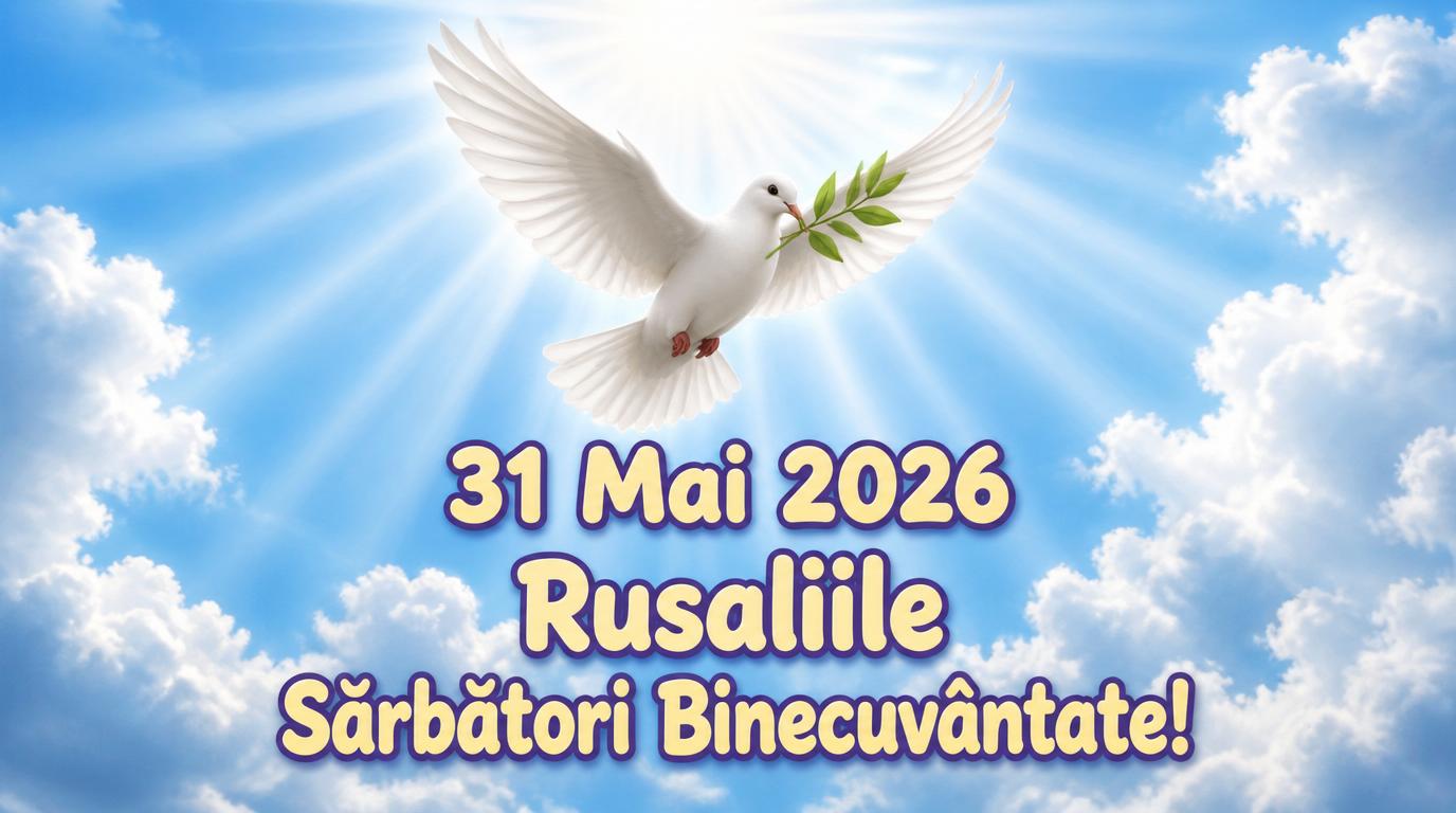31 Mai 2026 Rusaliile