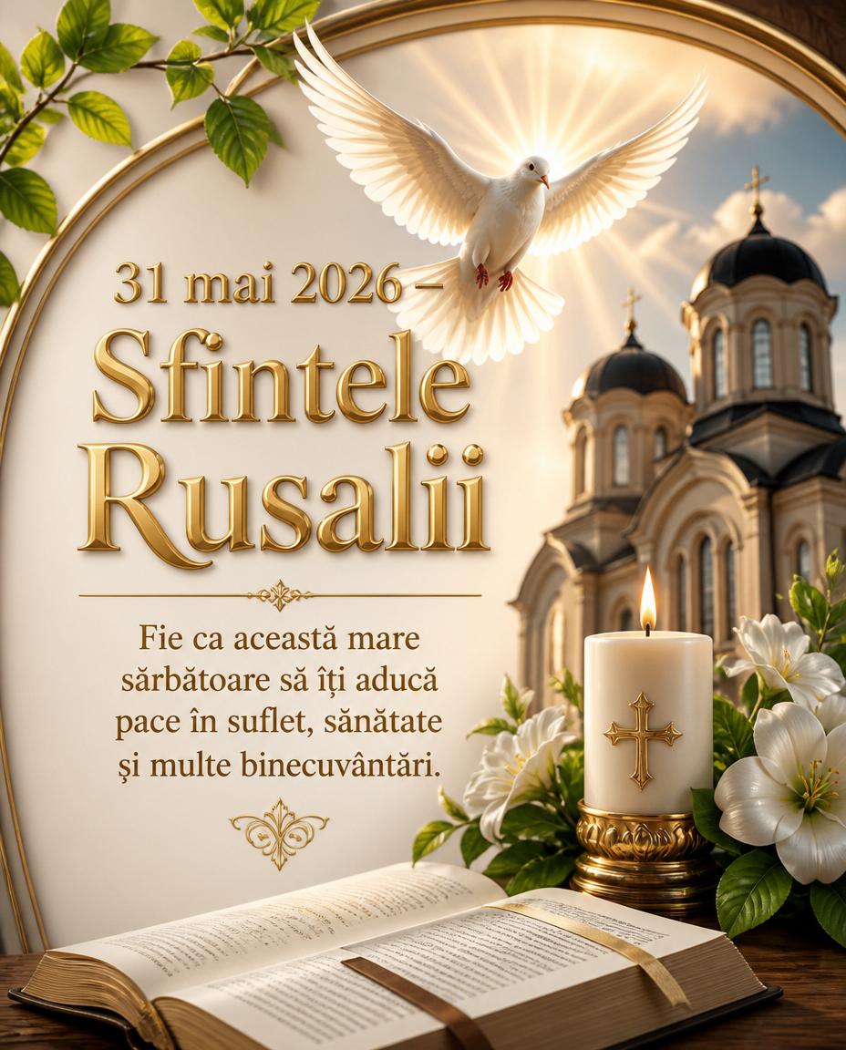 31 Mai 2026 Rusaliile