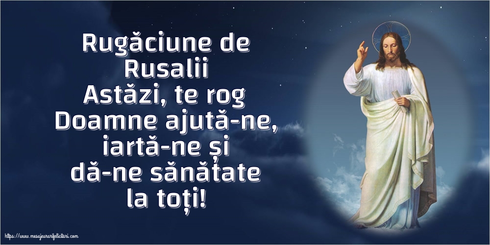 Rusalii Rugăciune de Rusalii