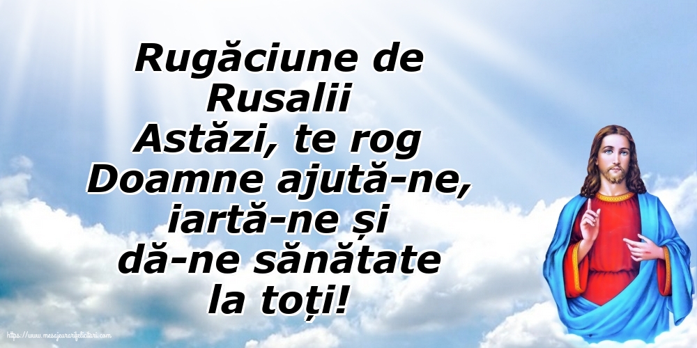 Rusalii Rugăciune de Rusalii