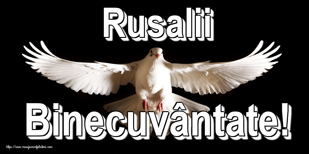 Rusalii Binecuvântate!