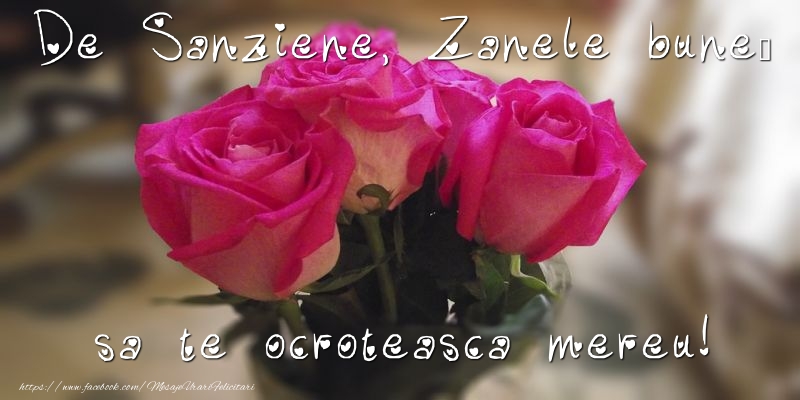 Felicitari de Sanziene - De Sanziene, Zanele bune	 Multa sanatate si fericire!