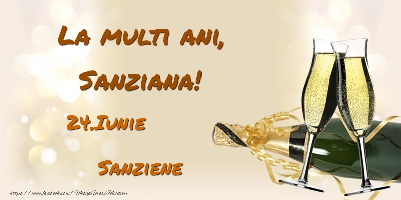 Felicitari de Sanziene - La multi ani, Sanziana! 24.Iunie - Sanziene