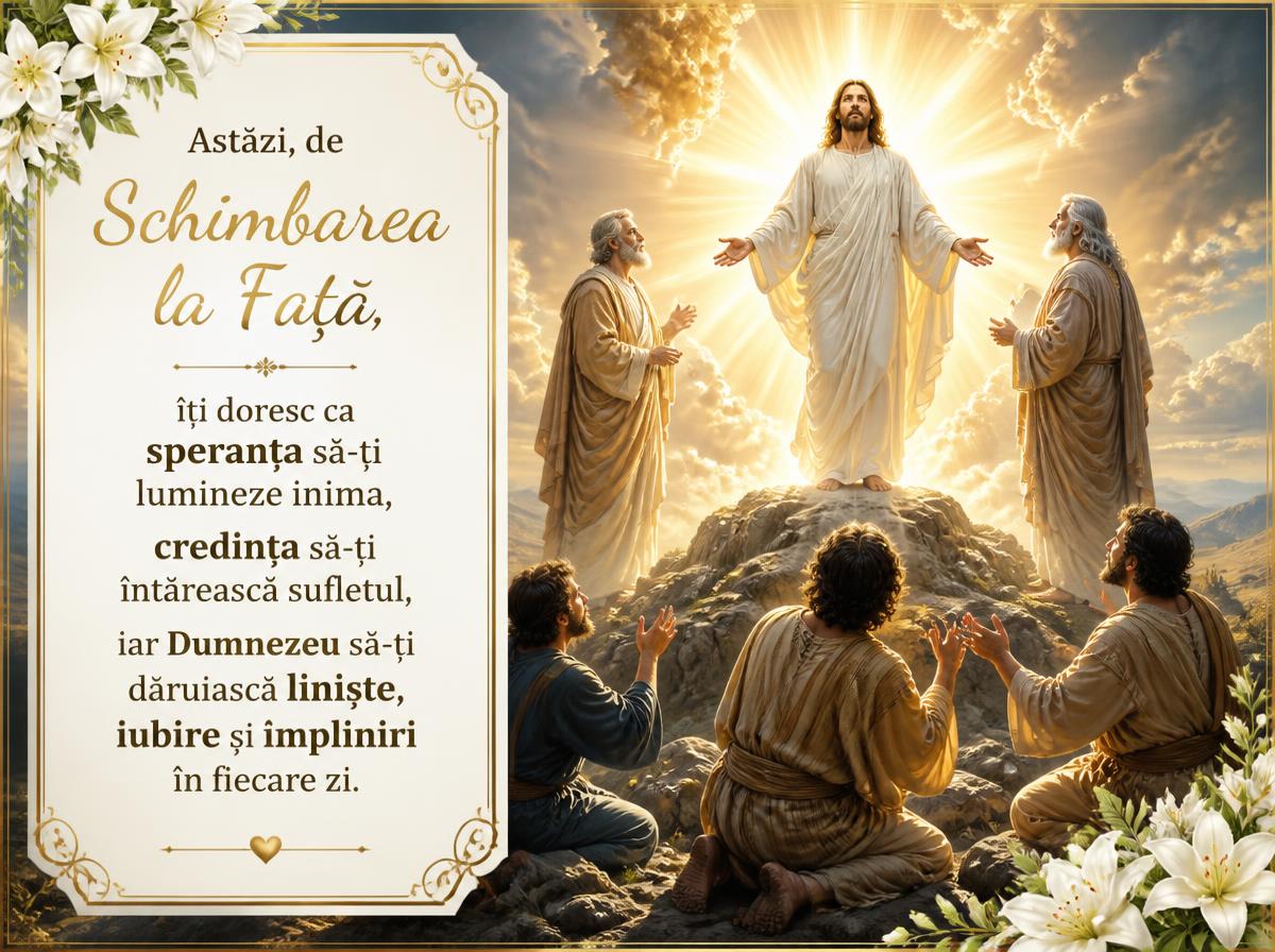Astăzi, de Schimbarea la Față