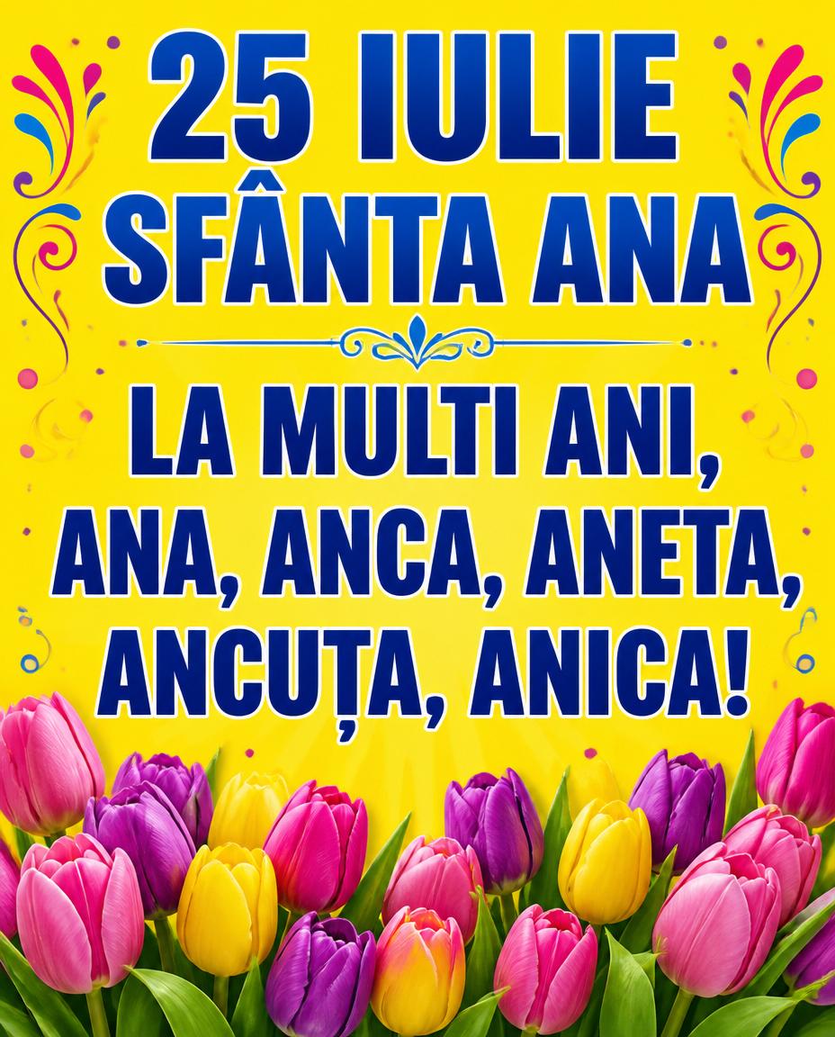 Felicitari de Sfanta Ana - 25 Iulie Sfânta Ana La multi ani, Ana! - mesajeurarifelicitari.com
