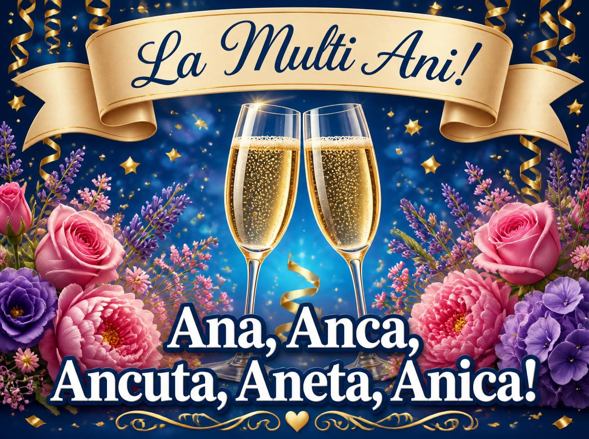 Ana, Anca Ancuta Aneta Anica!