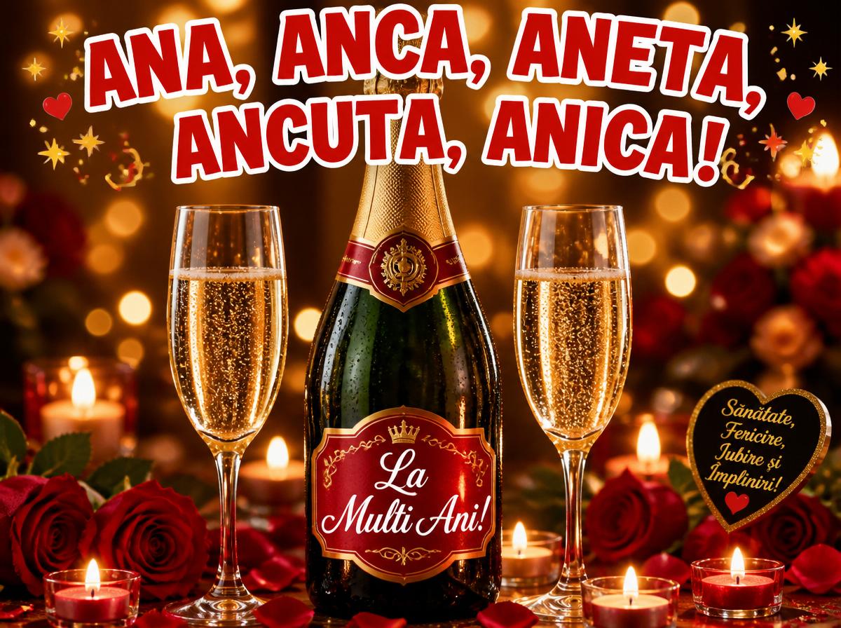 Ana, Anca, Aneta Ancuta, Anica!