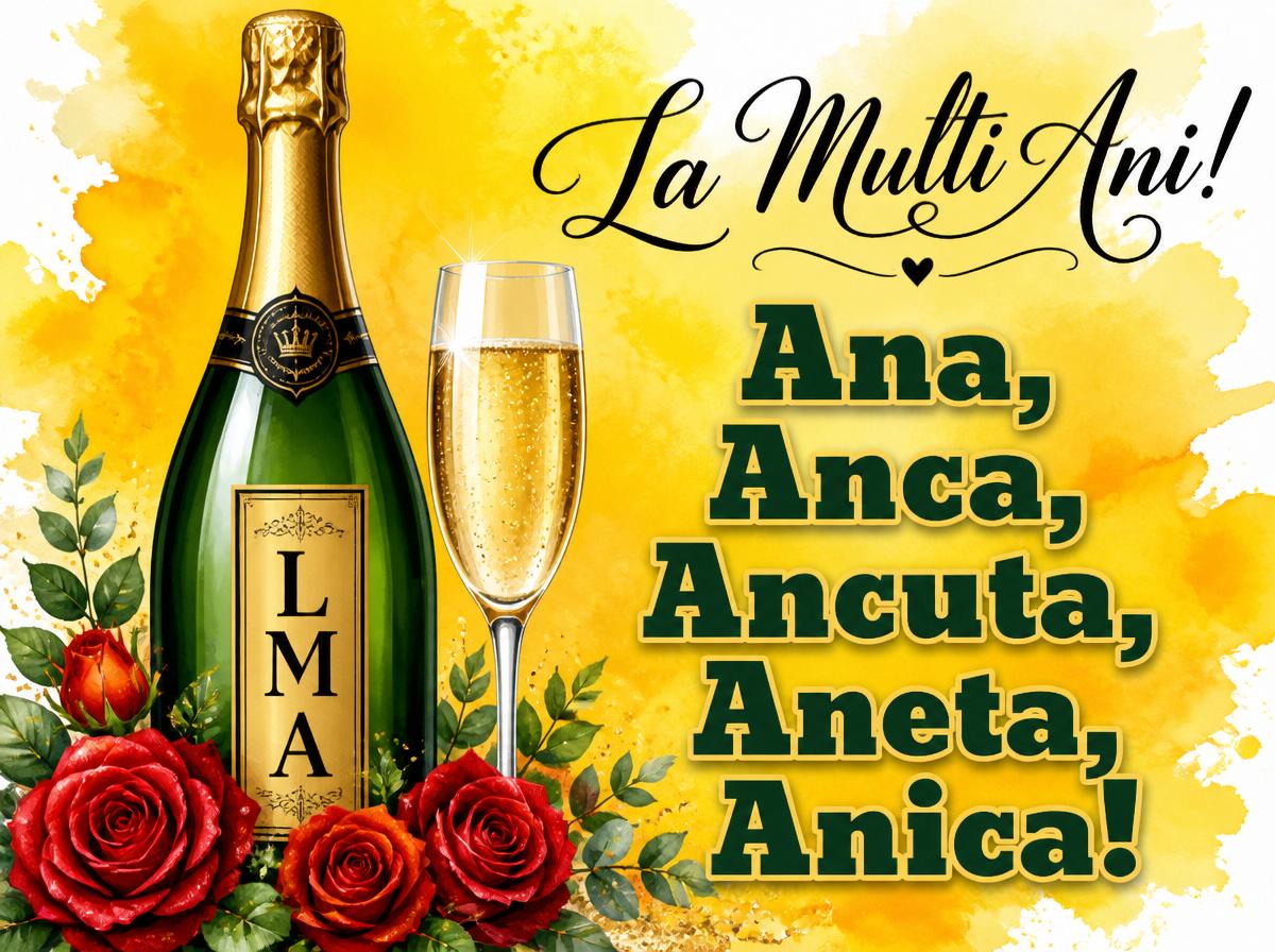 Ana, Anca Ancuta Aneta Anica!