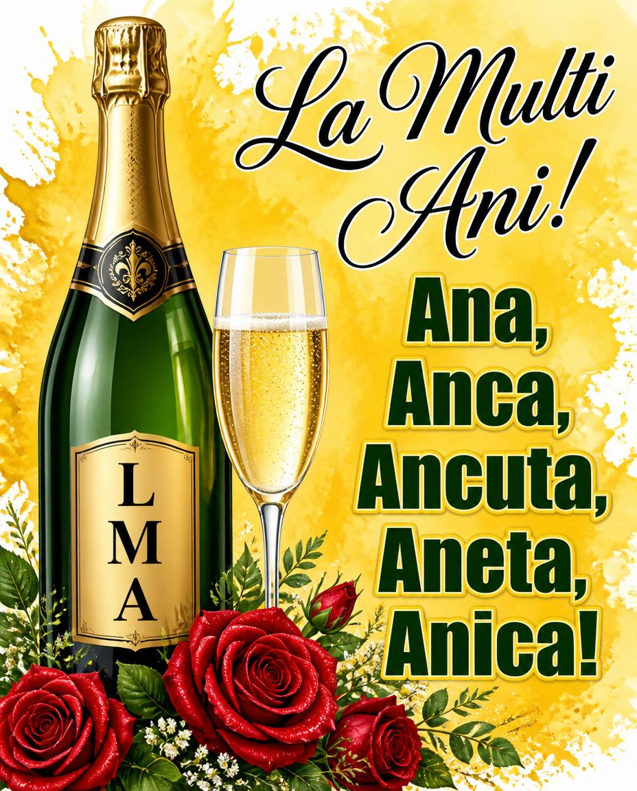 Ana, Anca Ancuta Aneta Anica!