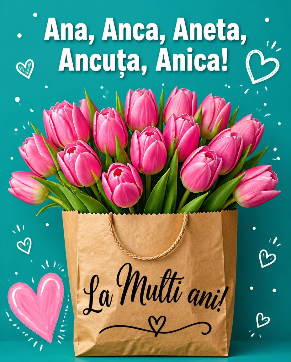 Ana, Anca, Aneta Ancuta, Anica!
