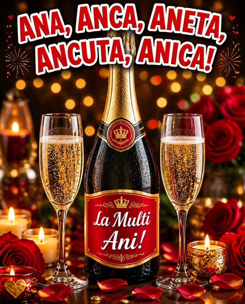 Ana, Anca, Aneta Ancuta, Anica!