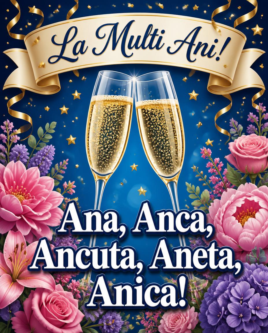 Ana, Anca Ancuta Aneta Anica!