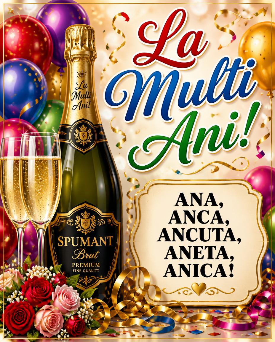 Ana, Anca Ancuta Aneta Anica!