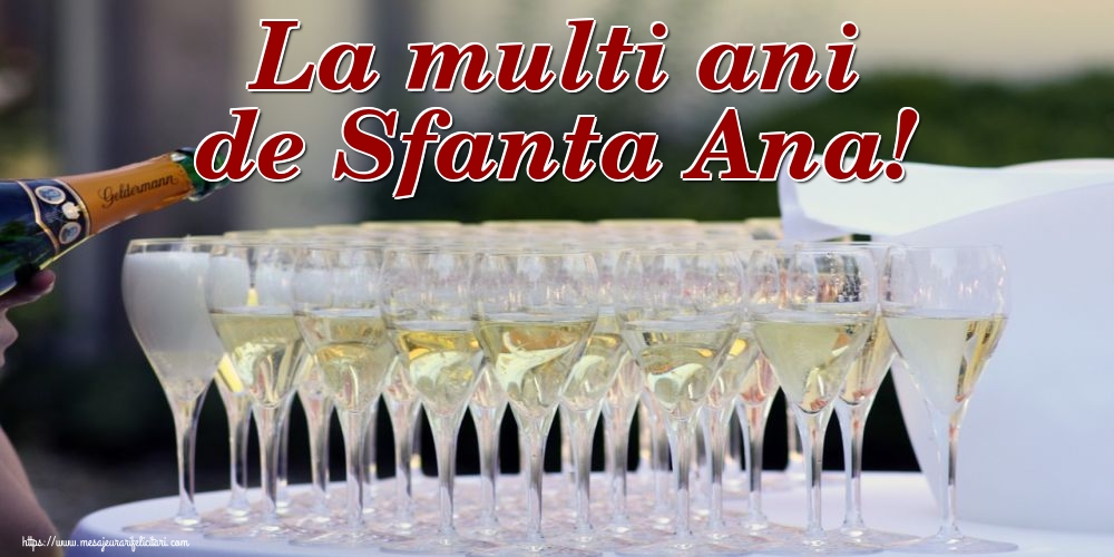 Cele mai apreciate felicitari de Sfanta Ana - La multi ani de Sfanta Ana!