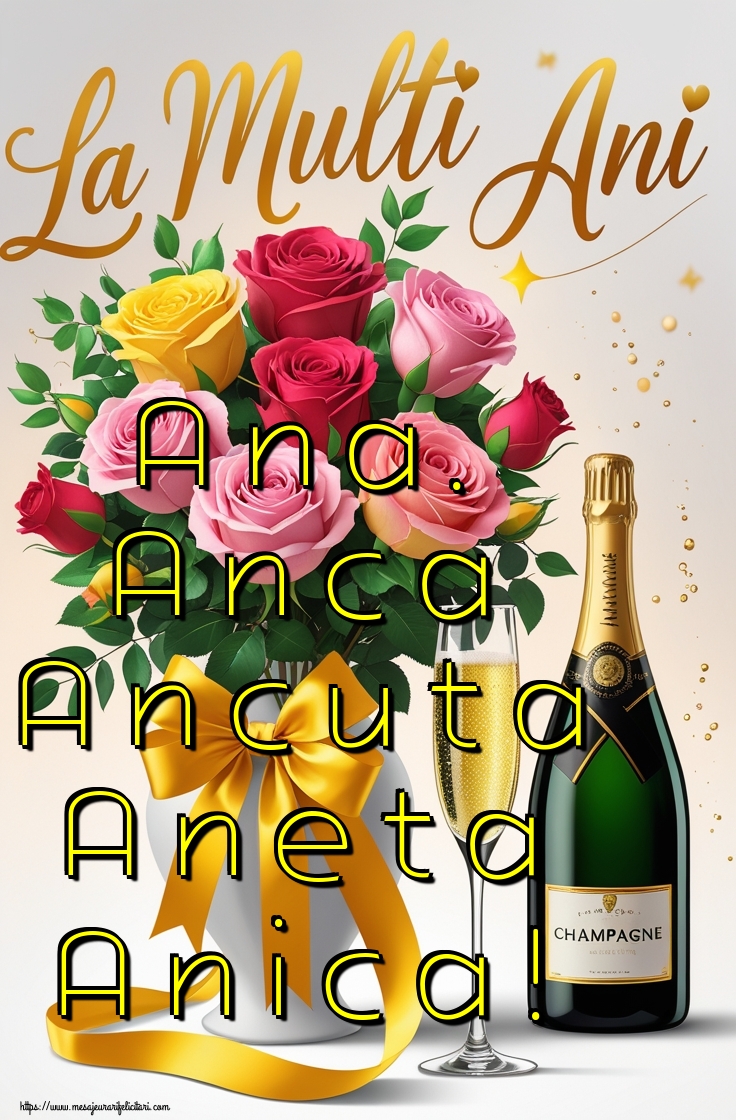 Ana, Anca Ancuta Aneta Anica!