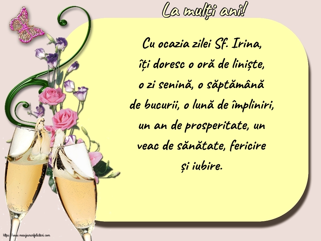 La mulți ani!