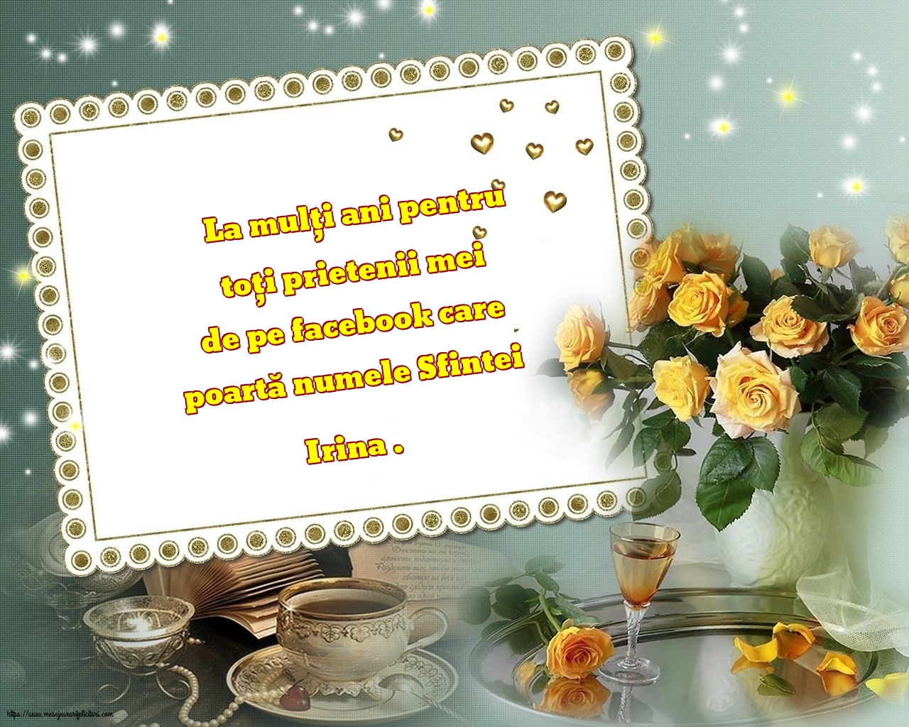 Sfanta Irina La mulți ani pentru toți prietenii mei de pe facebook
