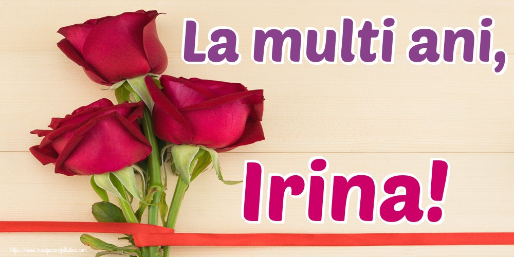 Felicitari de Sfanta Irina - La multi ani, Irina! - mesajeurarifelicitari.com