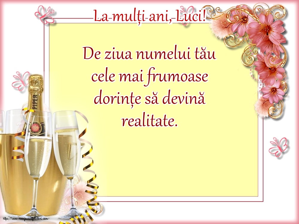Felicitari de Sfanta Lucia - La mulți ani, Luci! - mesajeurarifelicitari.com