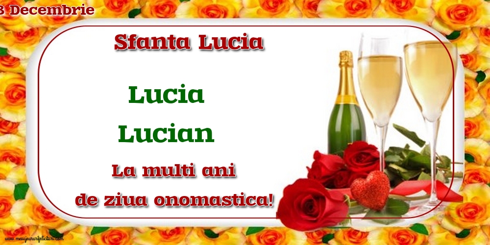13 Decembrie - Sfanta Lucia