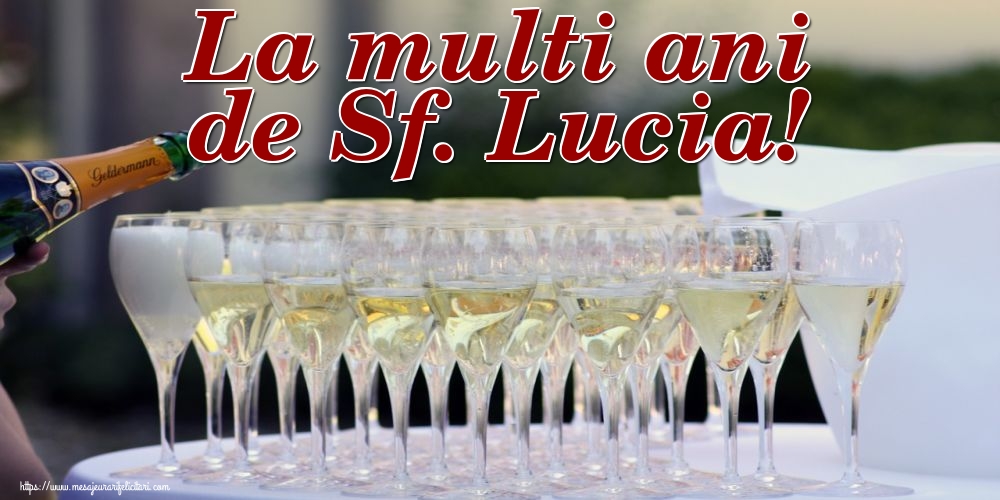 La multi ani de Sf. Lucia!