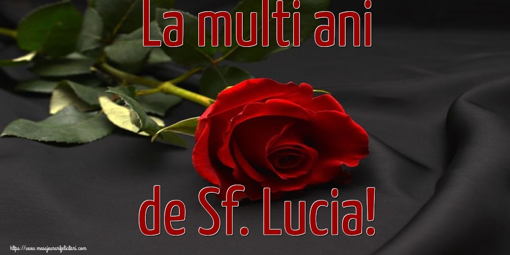 La multi ani de Sf. Lucia!