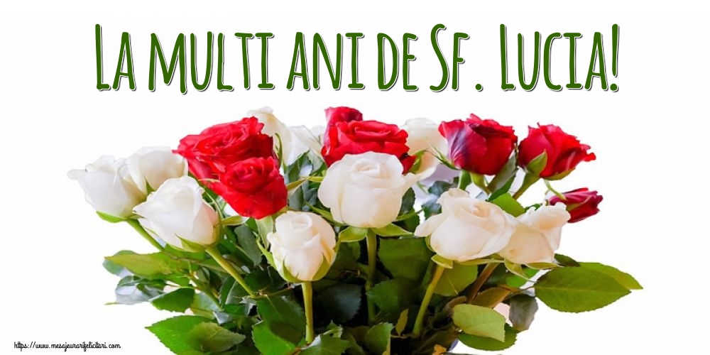 Felicitari de Sfanta Lucia - La multi ani de Sf. Lucia! - mesajeurarifelicitari.com