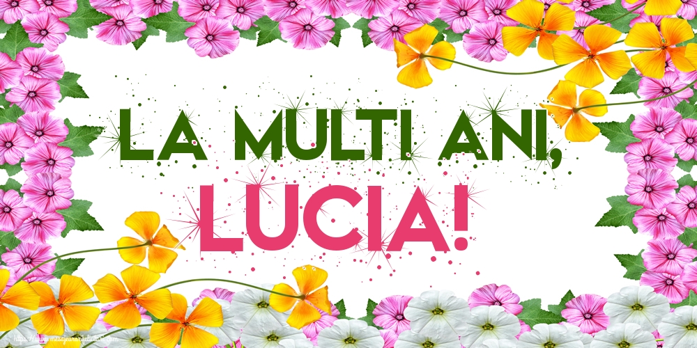 Felicitari de Sfanta Lucia - La multi ani, Lucia! - mesajeurarifelicitari.com