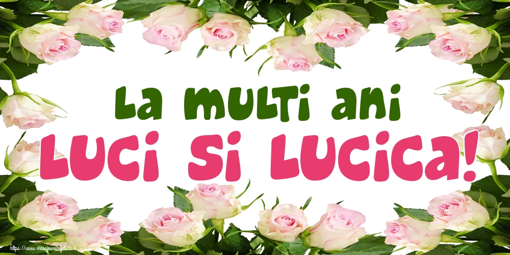 Felicitari de Sfanta Lucia - La multi ani Luci si Lucica! - mesajeurarifelicitari.com