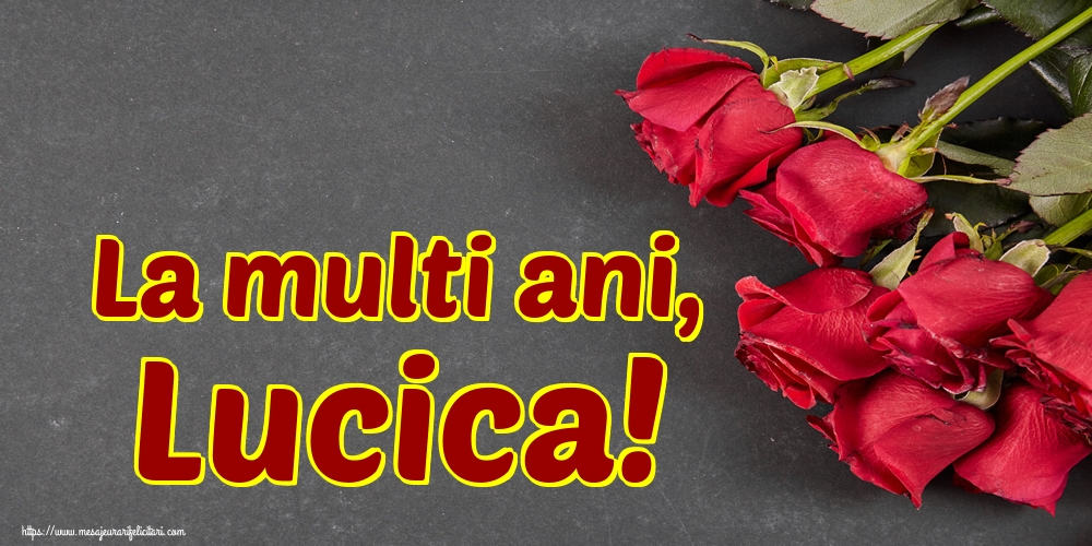 Felicitari de Sfanta Lucia - La multi ani, Lucica! - mesajeurarifelicitari.com