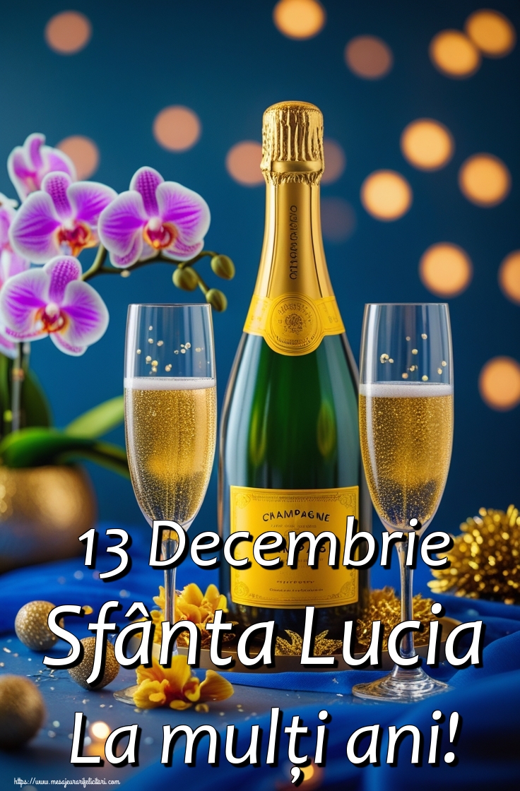13 Decembrie Sfânta Lucia La mulți ani!