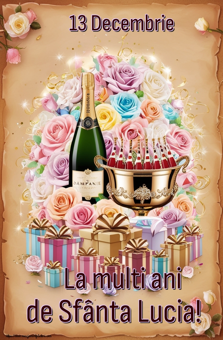 Felicitari de Sfanta Lucia - 13 Decembrie La multi ani de Sfânta Lucia! - mesajeurarifelicitari.com